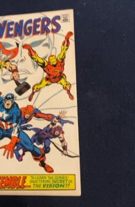 The Avengers #58 (1968) vision origin/Ultron/ high grade