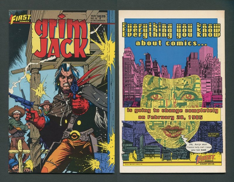 Grim Jack  #1  - #12 (Complete Set of 12 Issues) / VFN  1984