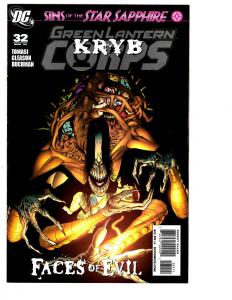 7 Green Lantern Corps DC Comic Books # 21 30 31 32 33 35 43 Sinestro Mongul BH11