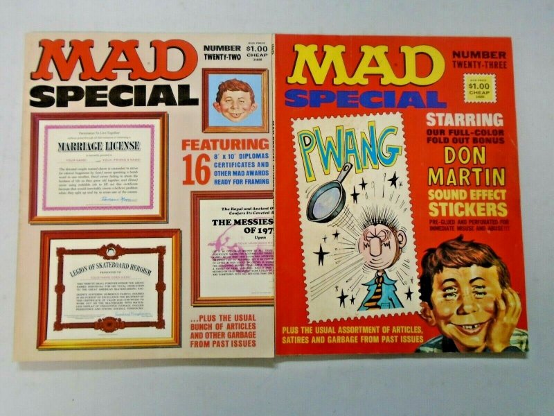 MAD Magazine Super Specials Lot From #5-23 14 Different (1971-1977)