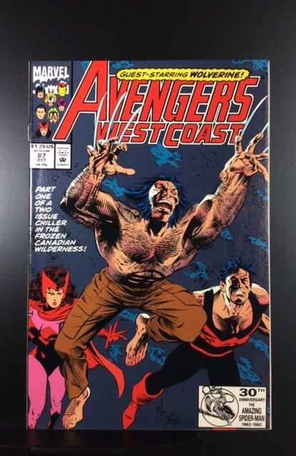 Avengers West Coast #87 (1992)