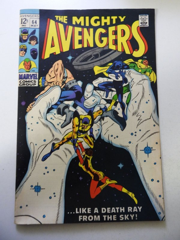 The Avengers #64 (1969) FN- Condition