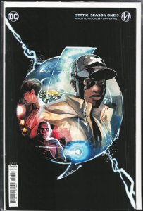 Static: Season One #3 Variant Cover (2021) Static