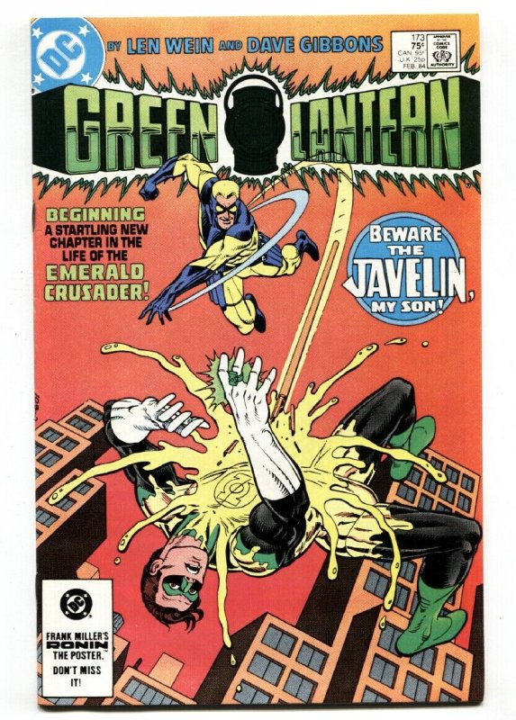 GREEN LANTERN #173-First appearance JAVELIN -DC comics NM-