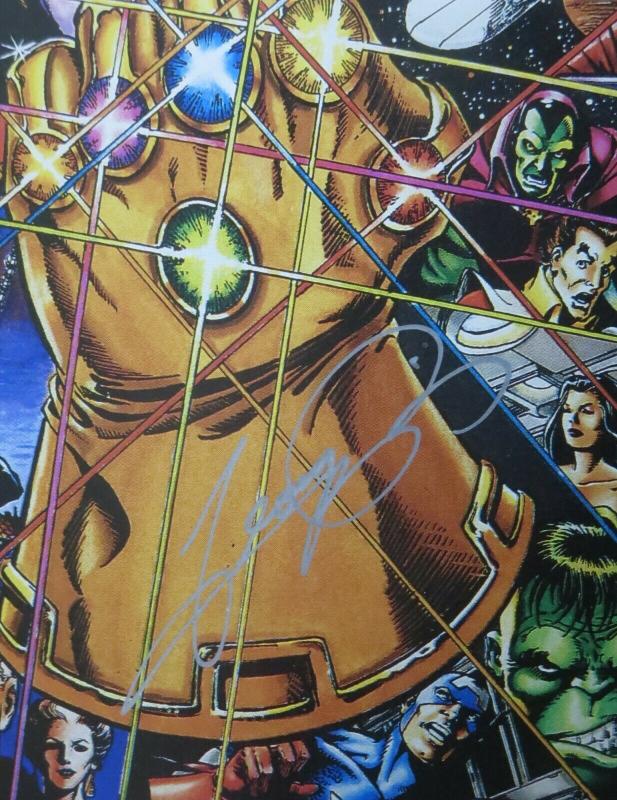 INFINITY GAUNTLET #1-6 COMPLETE! VF-NM, #1 signed George Perez! w/CoA 1991