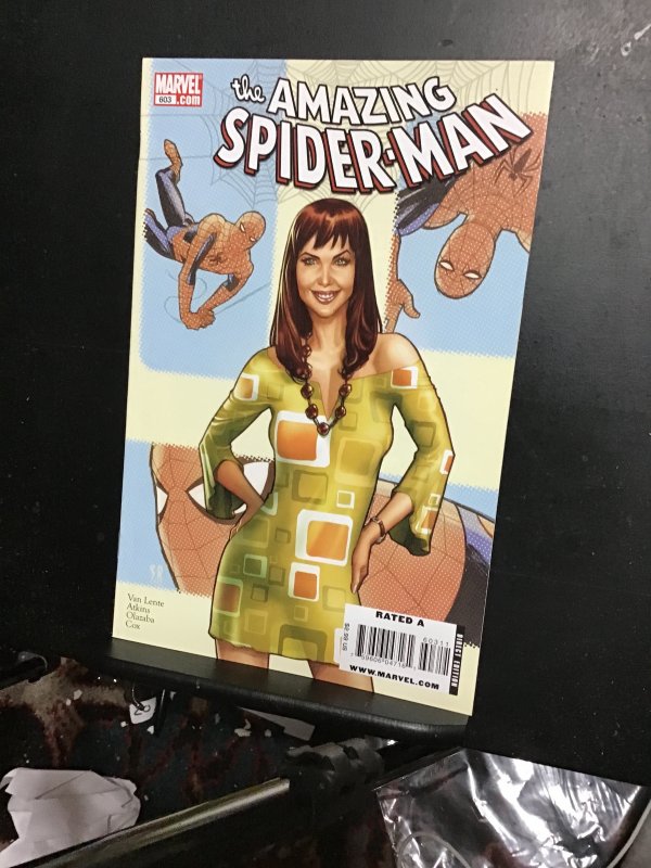 The Amazing Spider-Man #603 (2009) Chameleon! MJ Cover! super high grade! NM