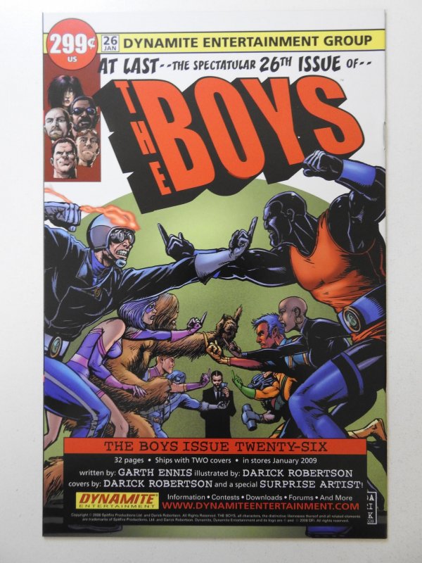 The Boys #25 Cover B - Carlos Ezquerra (2008)