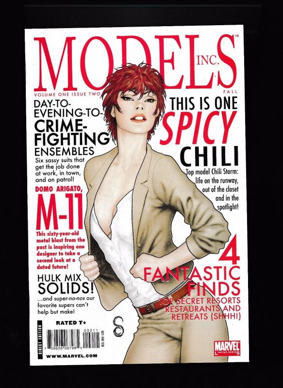 MODELS INC. #2 Limited Series, Marvel Comics 2011 ~ NM (HX544)