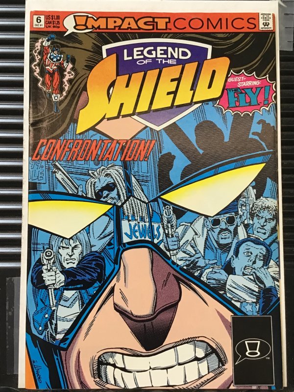 Legend of the Shield #6 Direct Edition (1991)