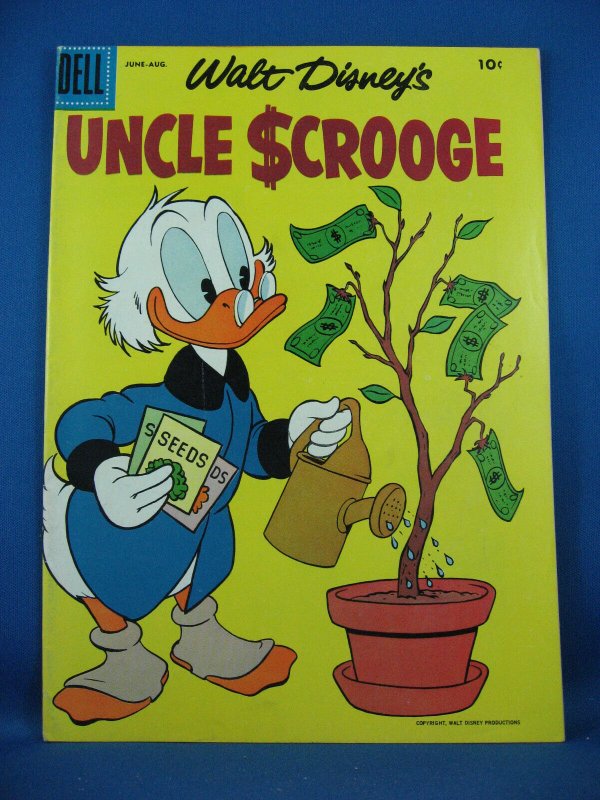 UNCLE SCROOGE 18 VF NM Barks  Land of the Pygmy Indians 1957