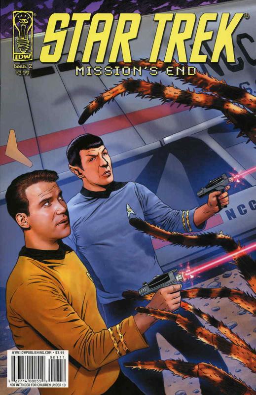 Star Trek: Mission’s End #2 VF/NM; IDW | save on shipping - details inside 