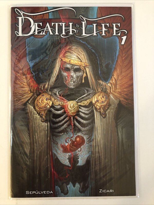 DEATH BY LIFE #1 ANTARTIC PRESS  2021 Claudio Sepulveda Save Combine Shipping 