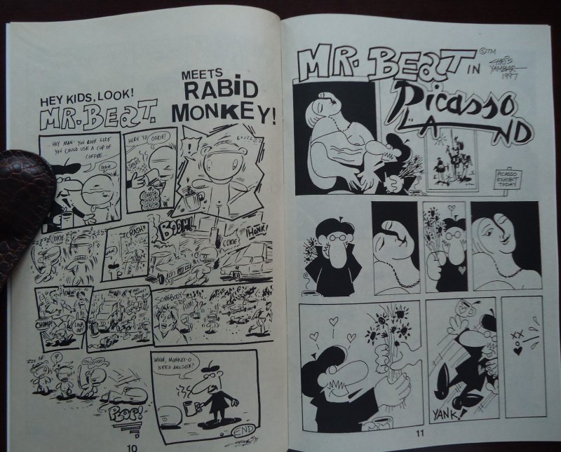 Mr. Beat's Two-Fisted Atomic Action Super Special Signed 1997  Underground