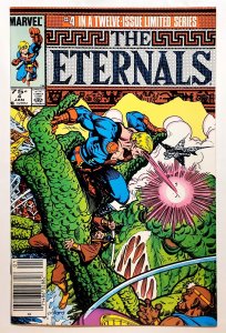 Eternals, The (Ltd. Series) #4 Newsstand (Jan 1986, Marvel) 6.5 FN+