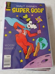 Walt Disney Super Goof  #45moon miners gold key