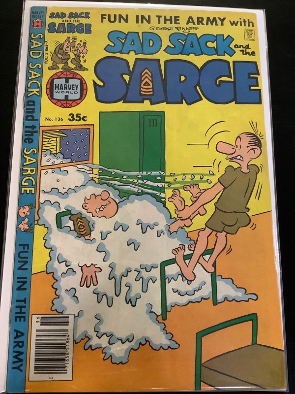 Sad Sack and the Sarge #136