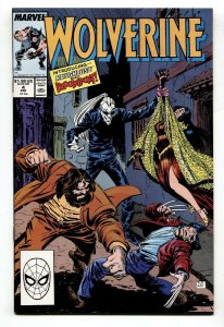 Wolverine #4-VF/NM-Marvel Comic Book-1989 