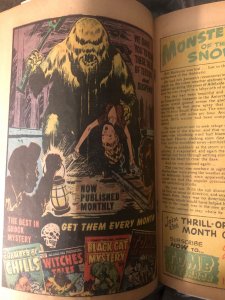 Tomb of Terror #5 (1952)mummy story, hangings,flat spine