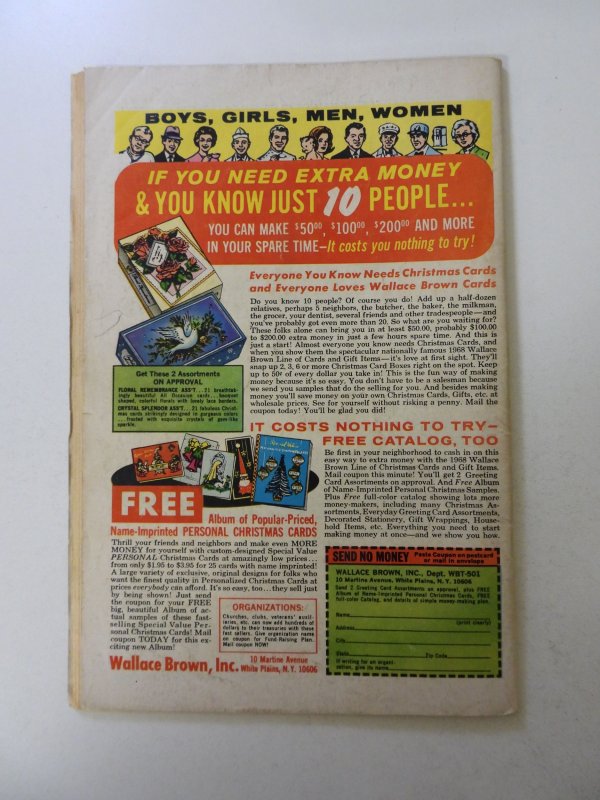 The Amazing Spider-Man #65 (1968) FN- condition writing front cover