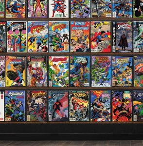 Huge Lot 150+ Comics with Superman, Hawkworld, The Avengers, Batman & More!
