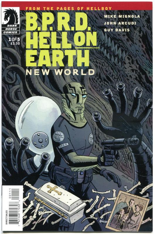 B P R D HELL on EARTH #1 2 3 4 5, VF/NM, 2010,  5 issues, Mike Mignola, Hellboy