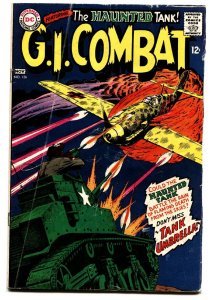 G.I. COMBAT #126 comic book-HAUNTED TANK-DC WAR