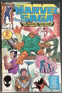 Marvel Saga #1 (1985, Marvel) NM