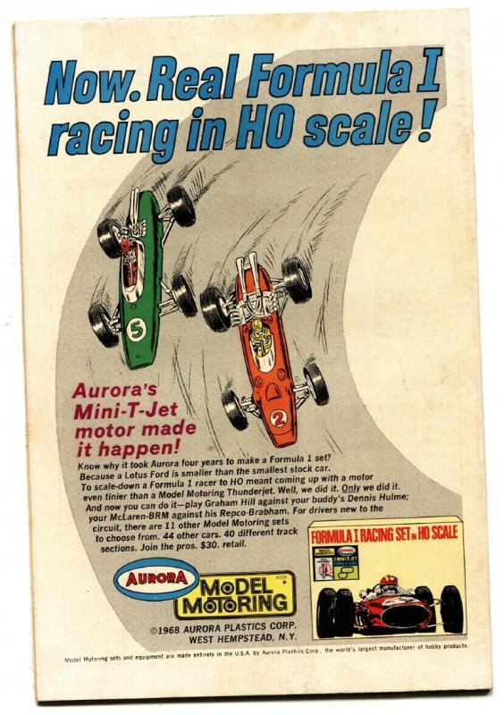 CAPTAIN ACTION #3 comic book 1968-DC COMICS-GIL KANE-WALLY WOOD