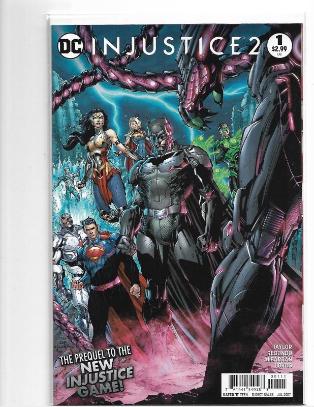 Injustice 2 1A 2017 Lee Variant NM/NM+