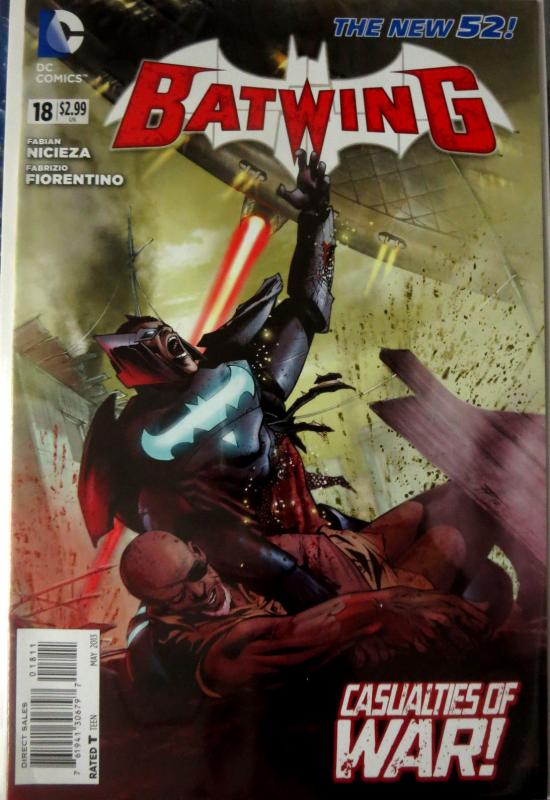 BATWING 0-18 New 52 (2011-2013) 19 diff DC Comics books Batman Judd Winick