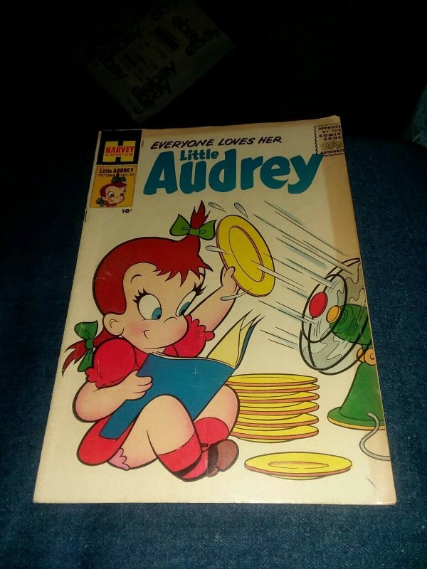 Little Audrey #50 Harvey Comics 1956 Golden age cartoon playful and melvin  rare