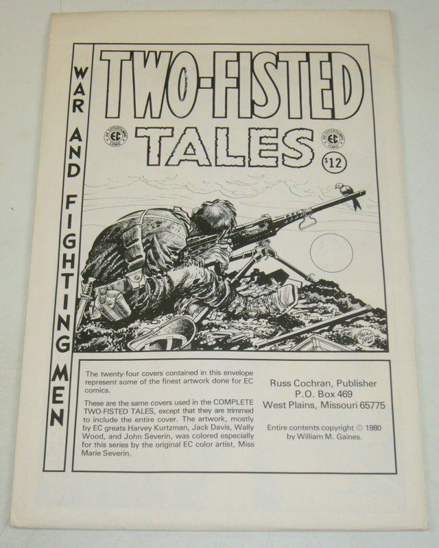 Two-Fisted Tales Portfolio - ec comics - kurtzman - wally wood - severin - davis