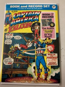 Captain America and the Falcon Book and Record Set 6.0 (1974)