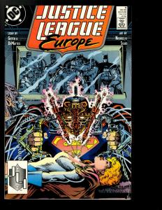 12 Justice League Europe DC Comics # 1 2 3 4 5 6 7 8 9 10 11 12 JF26