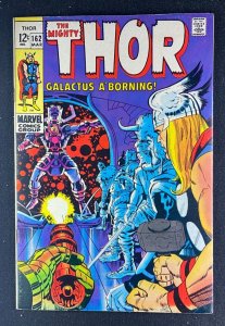 Thor (1966) #162 FN+ (6.5) Galactus Jack Kirby
