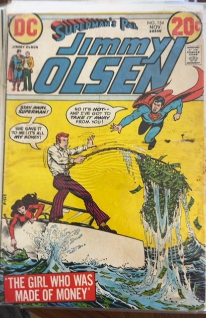 Superman's Pal, Jimmy Olsen #154 (1972) Jimmy Olsen 