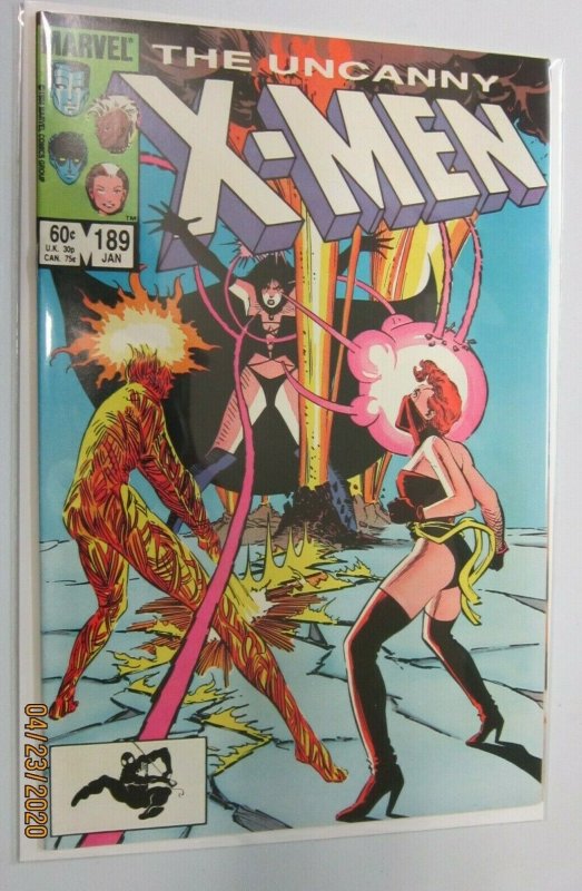 Uncanny X-Men #189 Direct 1st Series 8.0 VF (1985)