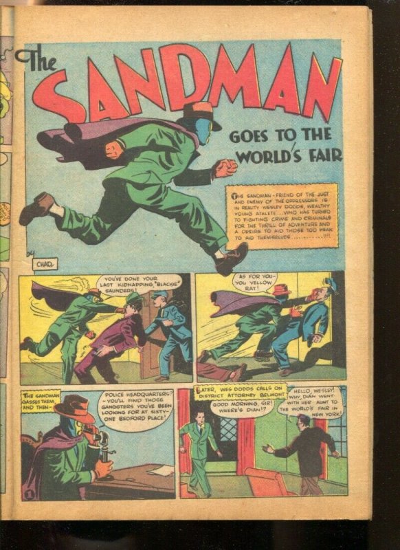 New York World's Fair 1940-DC-Superman-Hourman-Batman-Sandman-Slam Bradley-Za...