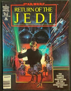 MARVEL SUPER SPECIAL #27 STAR WARS RETURN OF THE JEDI 1983 VF-NM