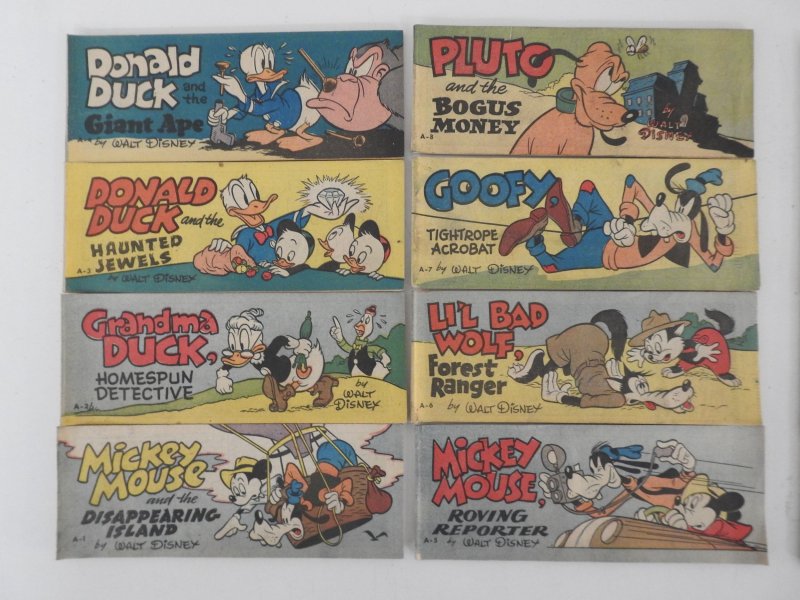 Wheaties Give-away Mini-Comics A,B,C Complete Sets #1-8 Amazing Complete Set! VF