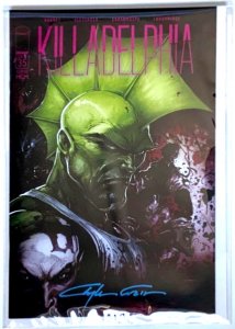 KILLADELPHIA #35 CVR B CLAYTON CRAIN VARIANT SIGNED W/COA SEALED NM.