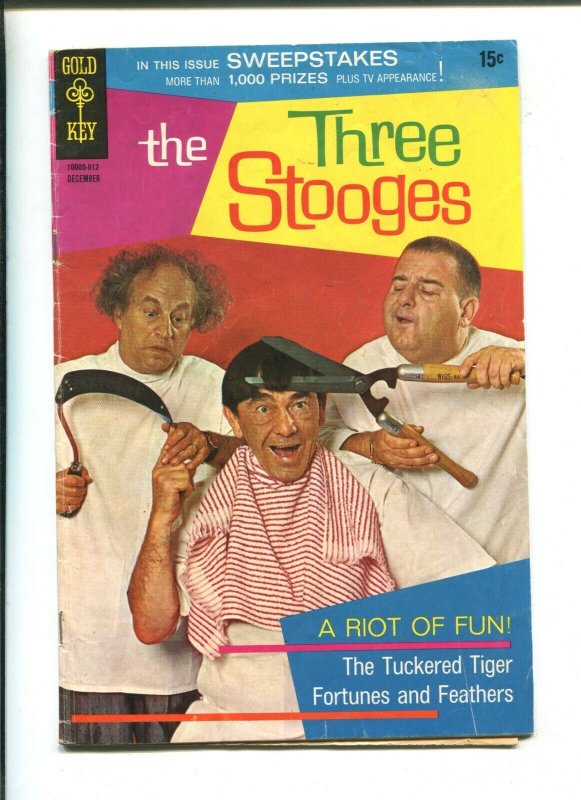 THREE STOOGES #45 - A RIOT OF FUN The Fisherman Collection (5.0) 1969