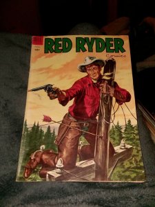 Red Ryder Comics #133 dell 1954 golden age precode western ranch movie star