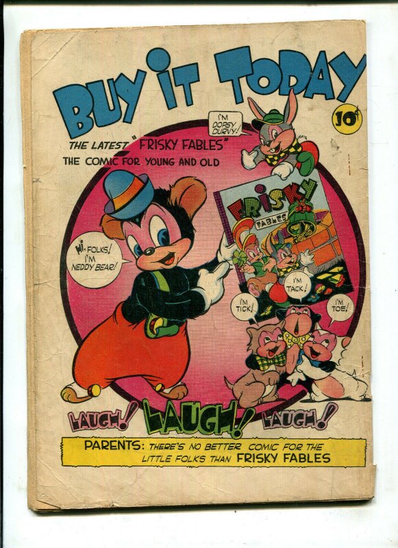 BLUE BOLT #7 Fisherman Collection (3.5) 1947