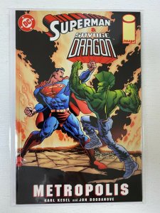 Superman and Savage Dragon Image #1 8.0 VF (1999)