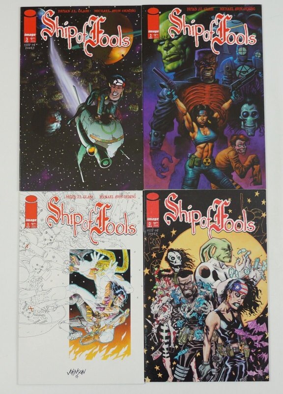 Ship of Fools Vol. 2 #0 & 1-3 VF/NM complete series Michael Avon Oeming ; Image