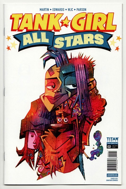 Tank Girl All Stars #2 Cvr B (Titan, 2018) NM