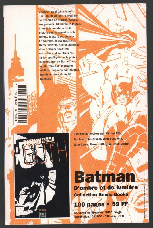 Batman: La Mort Des Innocents French Comic 1996 (6.0) Dennis O'Neil File Copy
