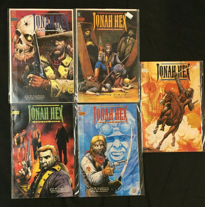 JONAH HEX 17 COMIC LOT #7, 77 95 SER. 1-5 99 SERIES 1-3 93 SERIES 1-3 +J THUNDER