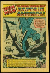Tales of Suspense #58 1964- Iron Man- Captain America Reading copy